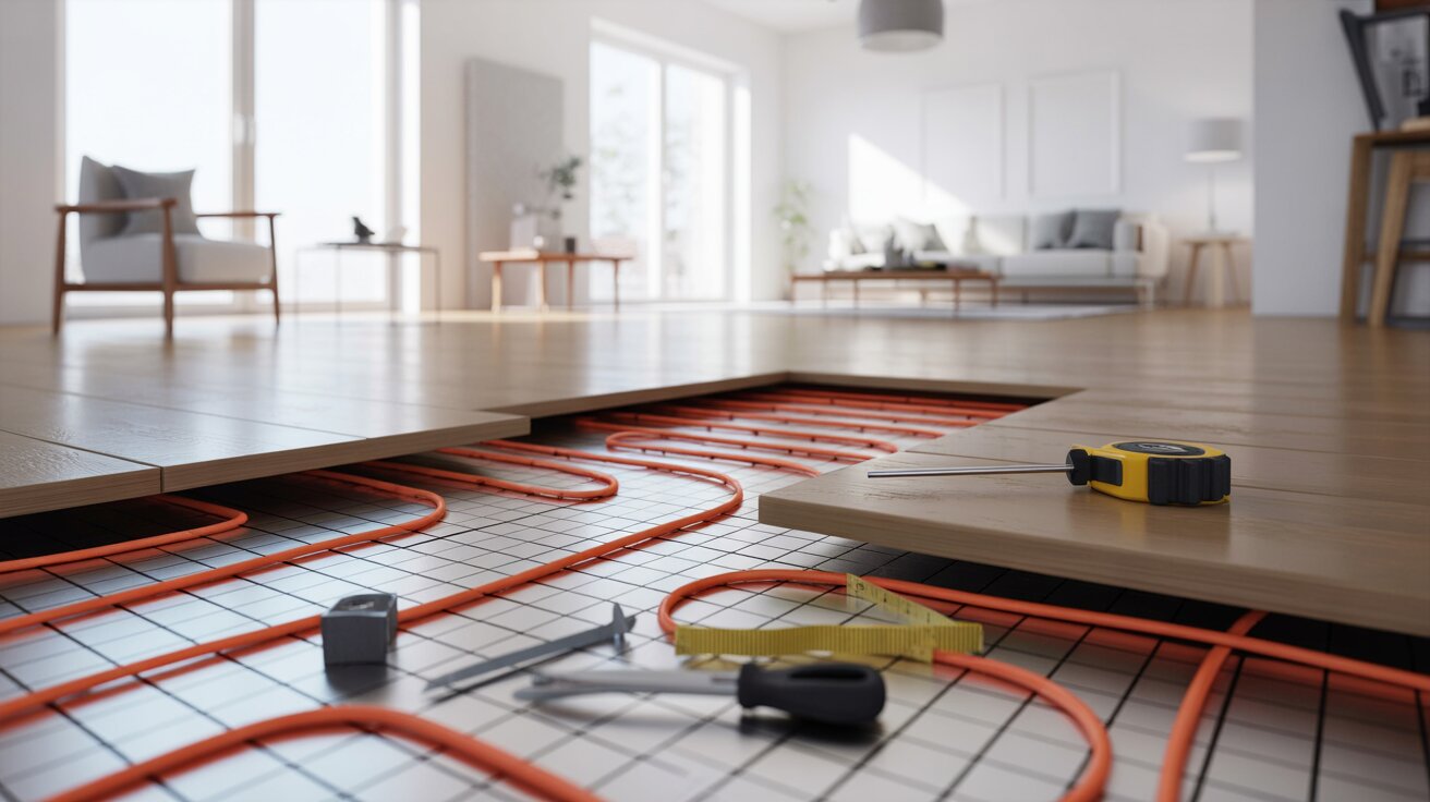 Installation av Golvvärme