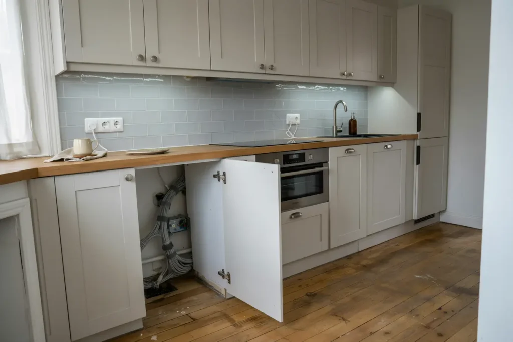 elrenovering i k k smart placering av uttag belysning och fasta installationer